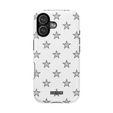 Grey and White Star Case