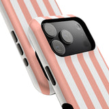 Peach Beach Stripe Case