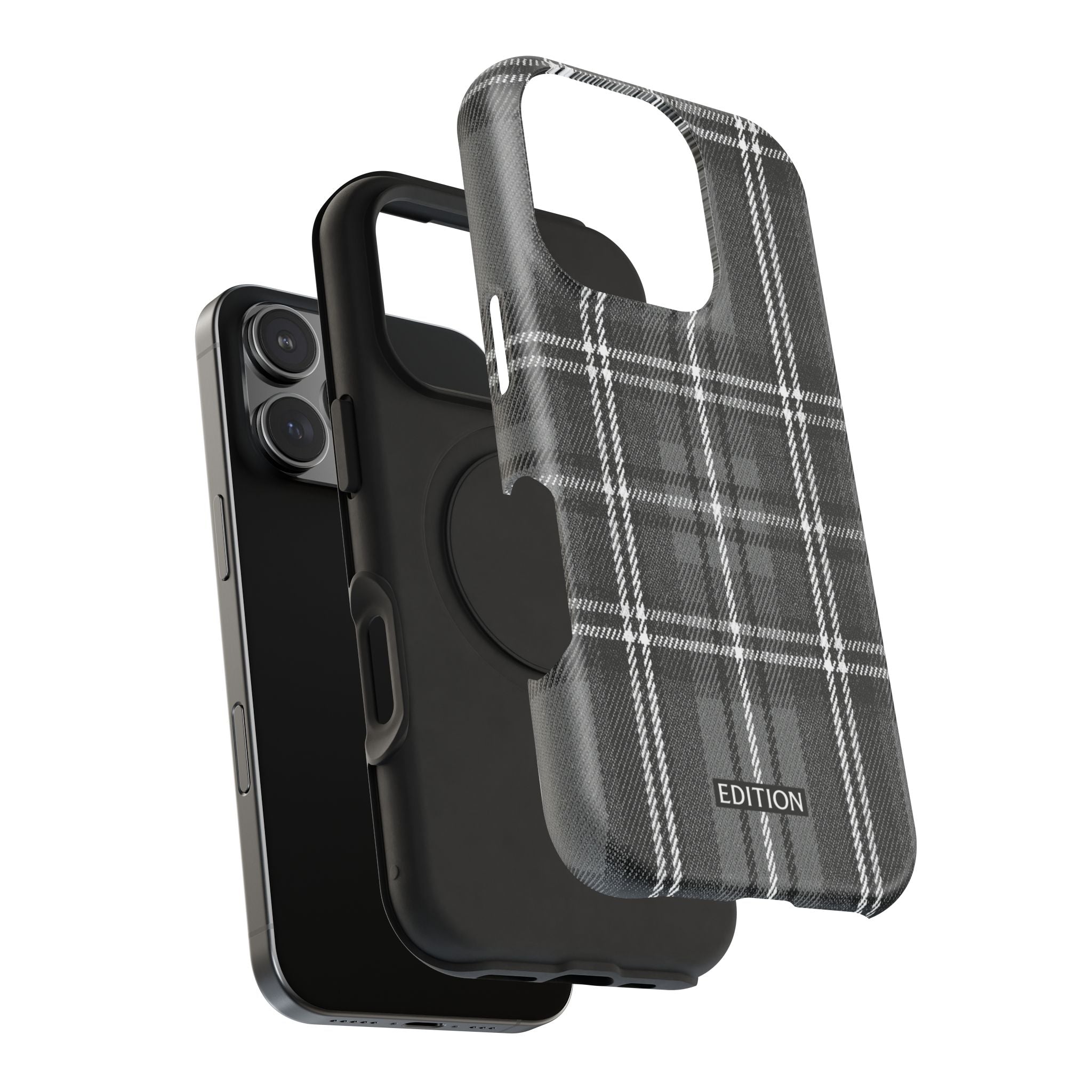 Grey Plaid Case