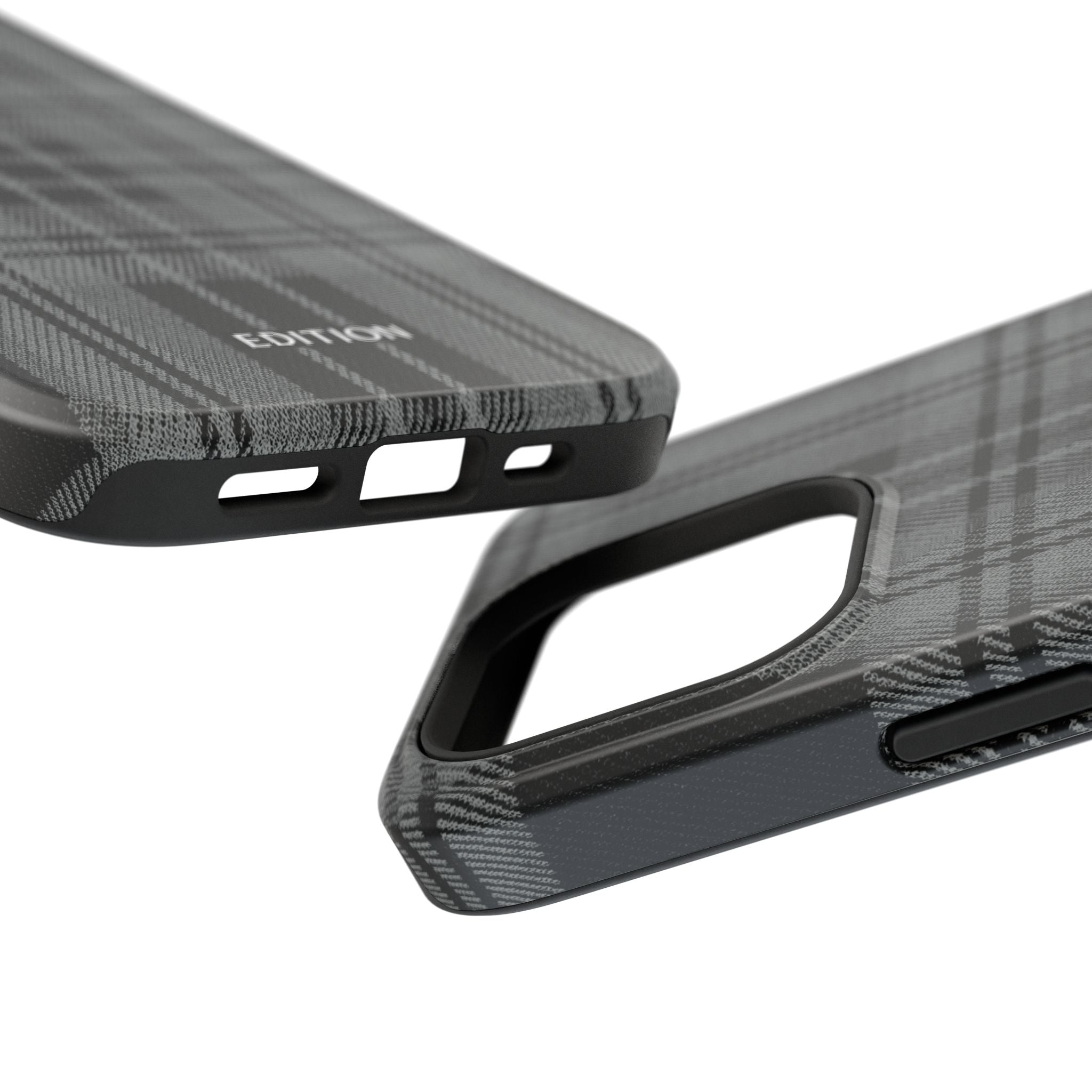 Black Plaid Case