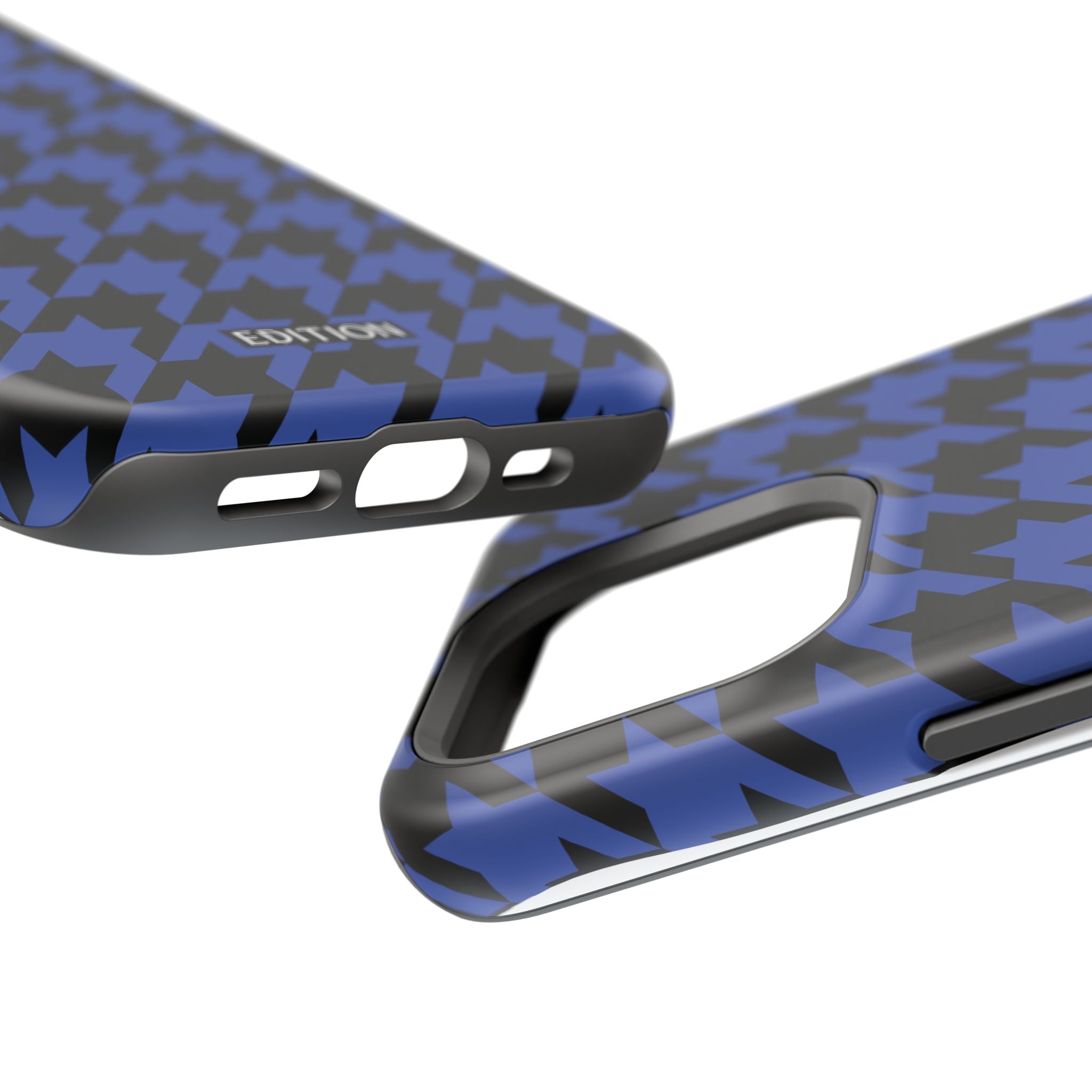 Blue Houndstooth Case