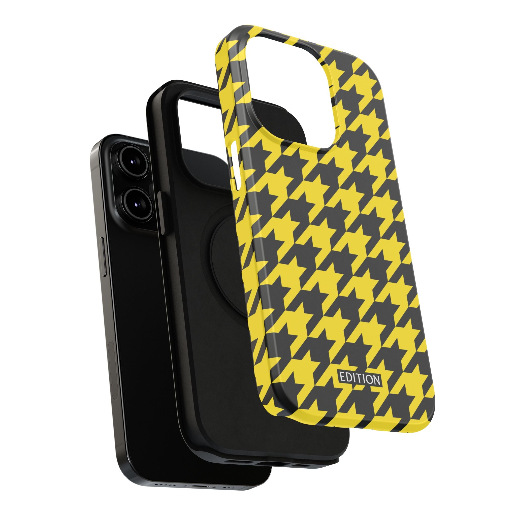 Yellow Houndstooth Case