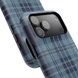 Navy Plaid Case