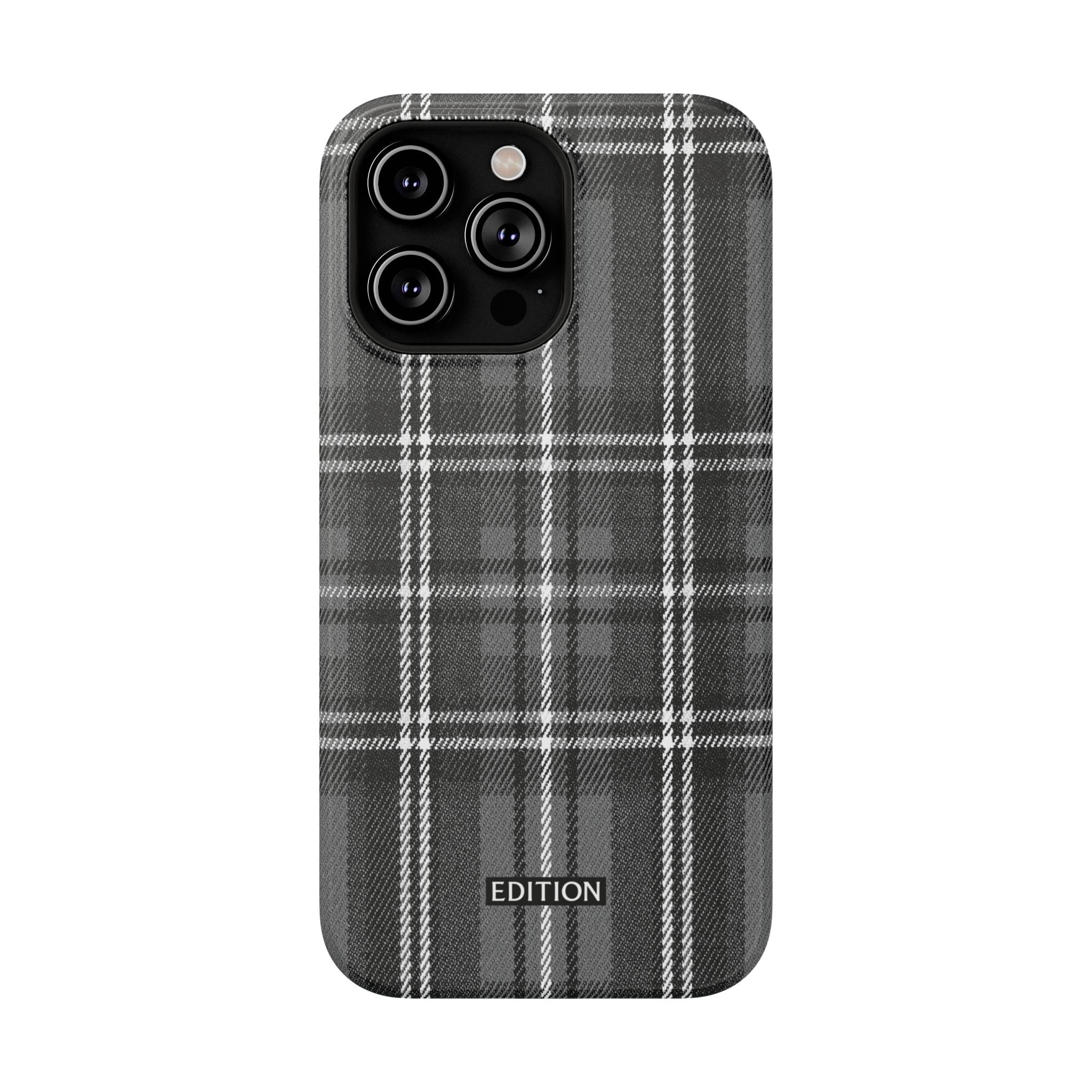 Grey Plaid Case
