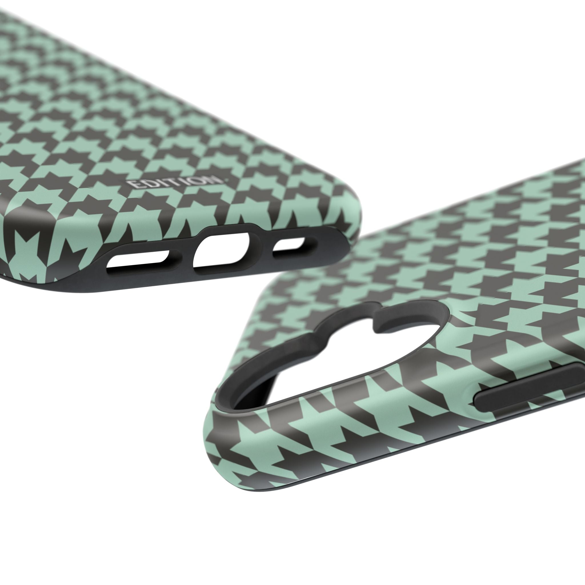 Mint Chip Houndstooth Case
