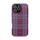 Magenta Plaid Case