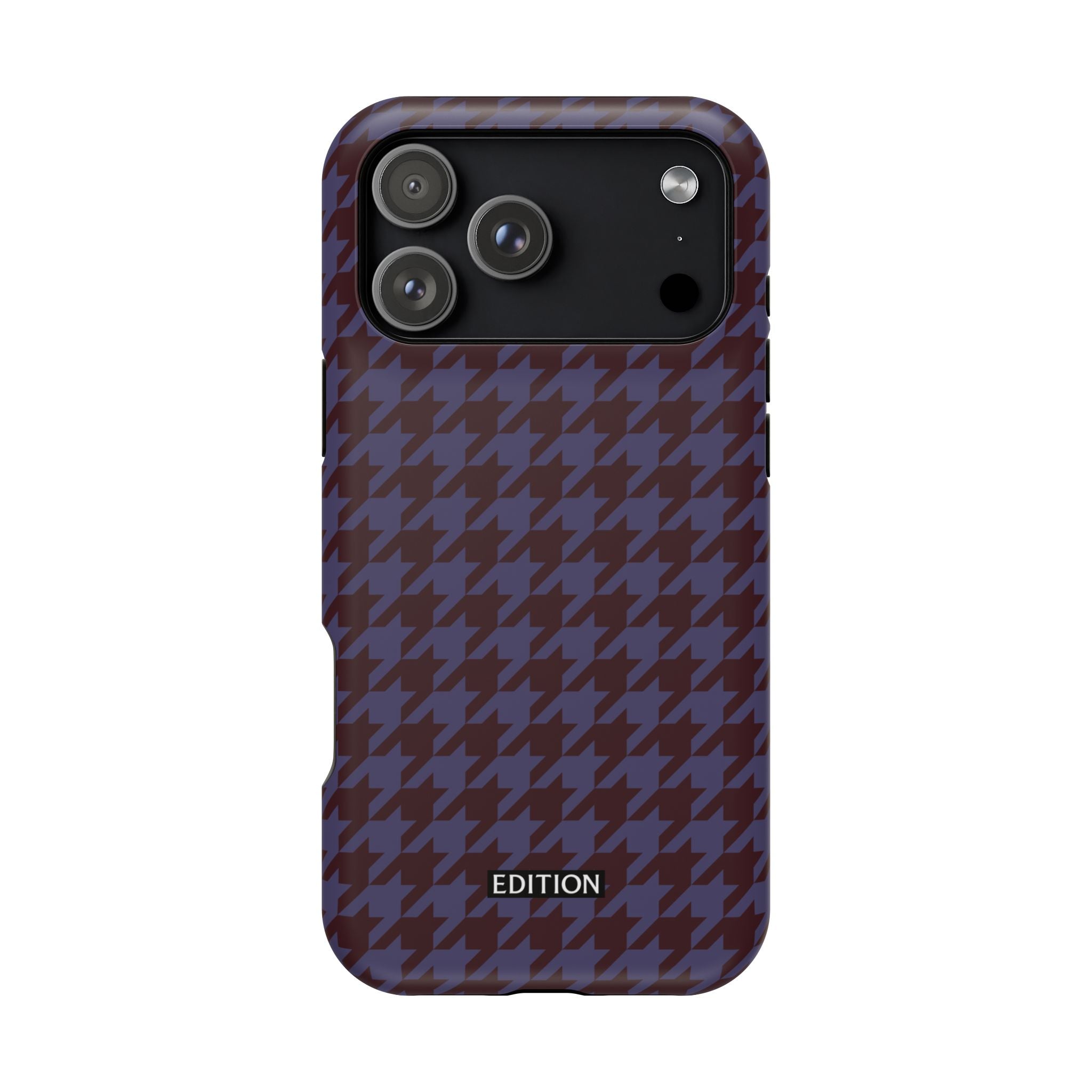 Grape Soda Houndstooth Case