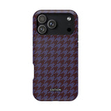 Grape Soda Houndstooth Case