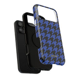 Blue Houndstooth Case
