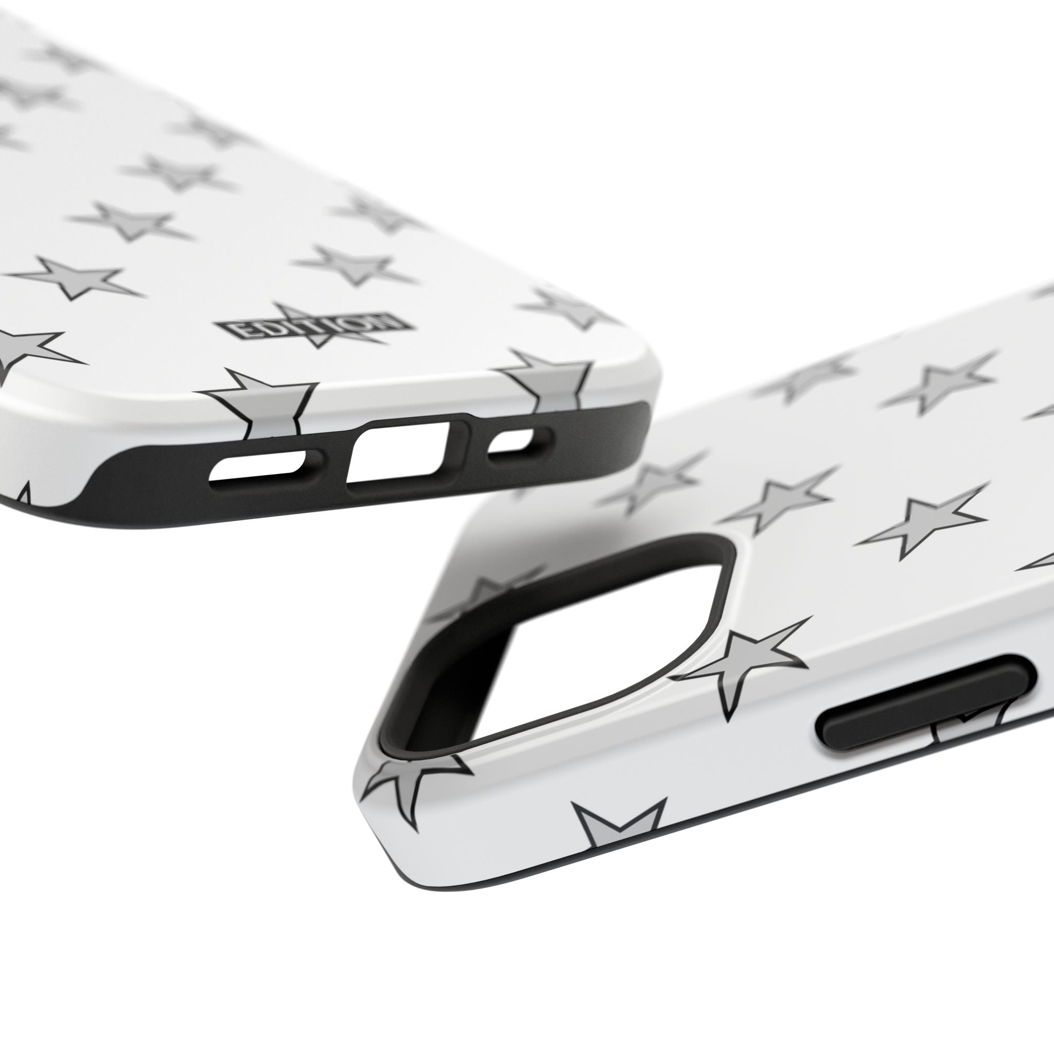 Grey and White Star Case