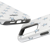 Blue and White Star Case