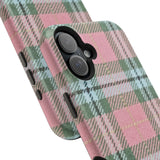 Baby Pink Plaid Case