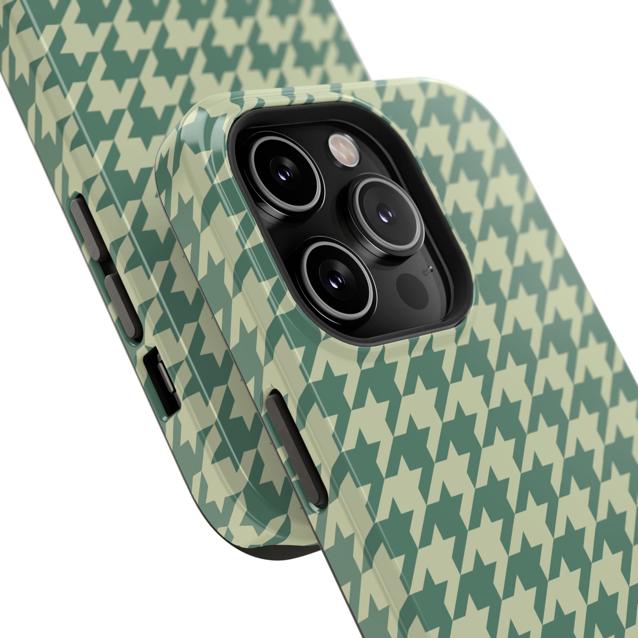 Key Lime Pie Houndstooth Case