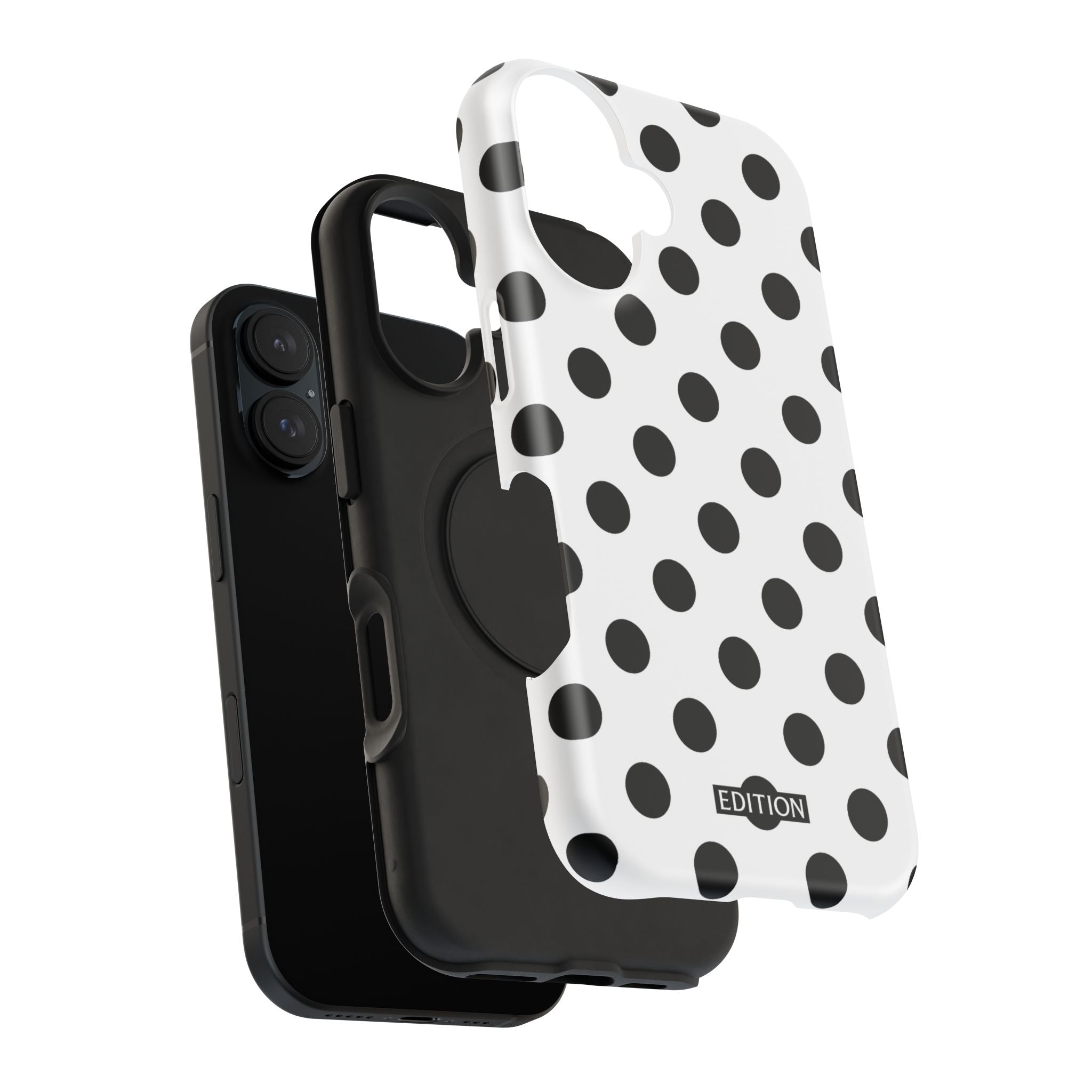 Black and White Polka Dot Case