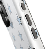 Blue and White Star Case