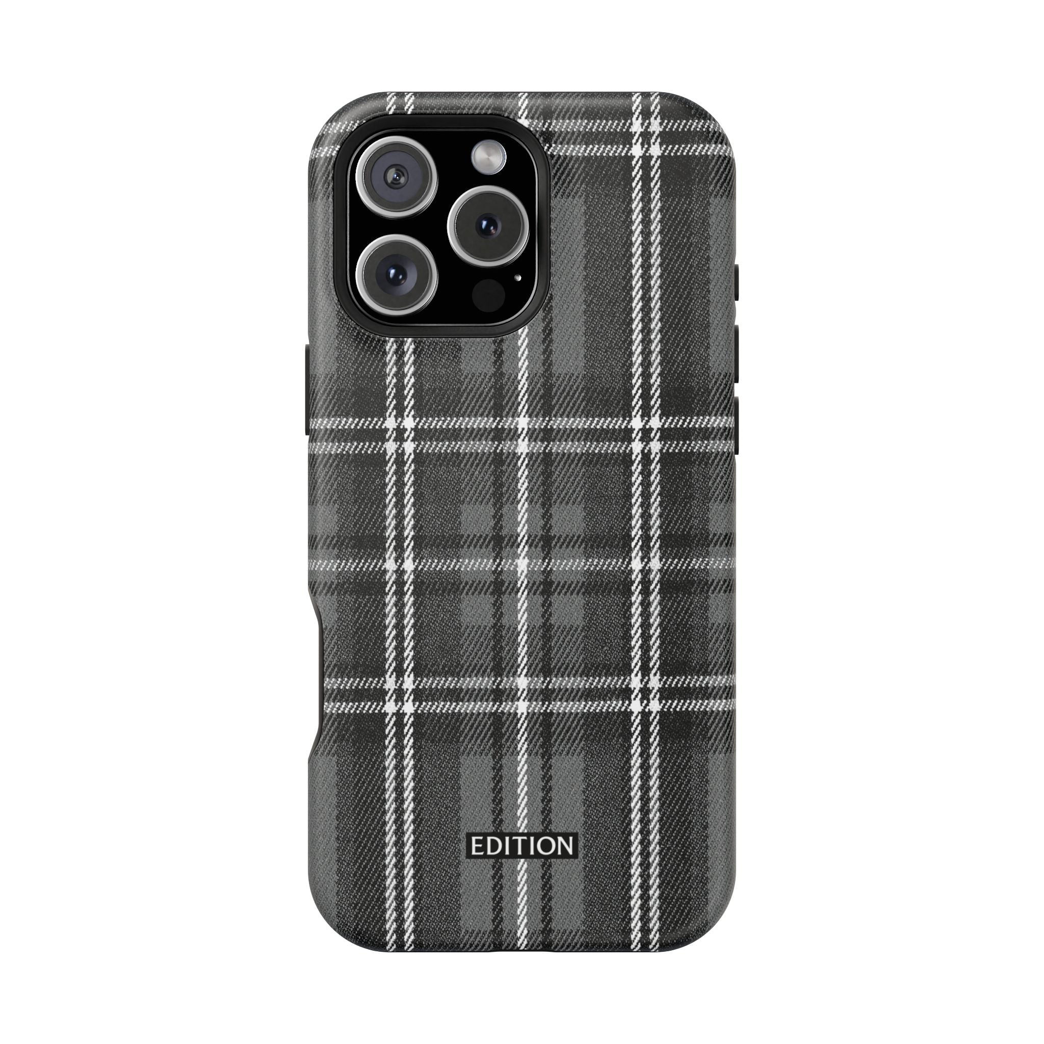Grey Plaid Case
