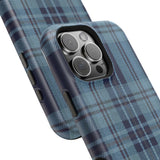 Navy Plaid Case