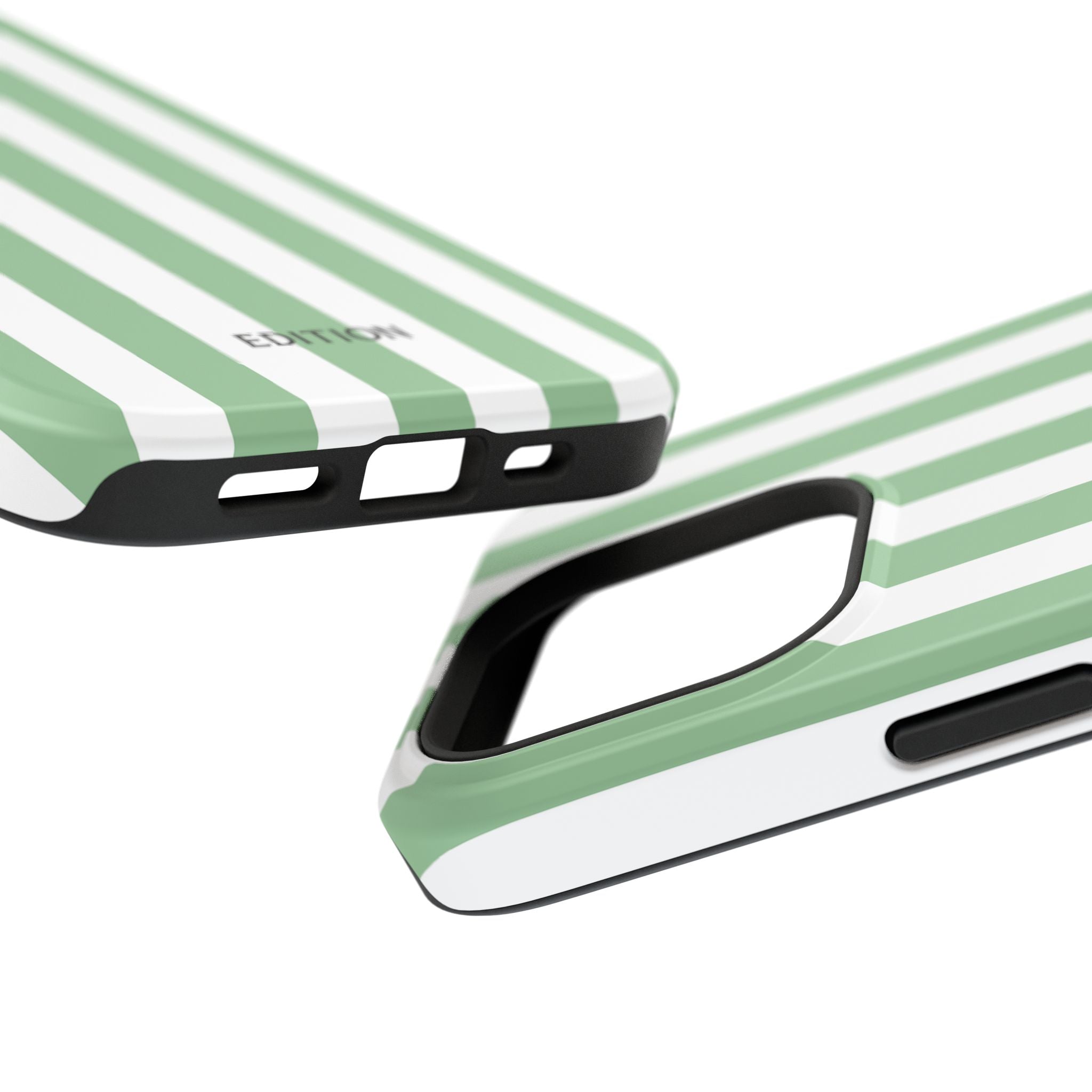 Green Beach Stripe Case