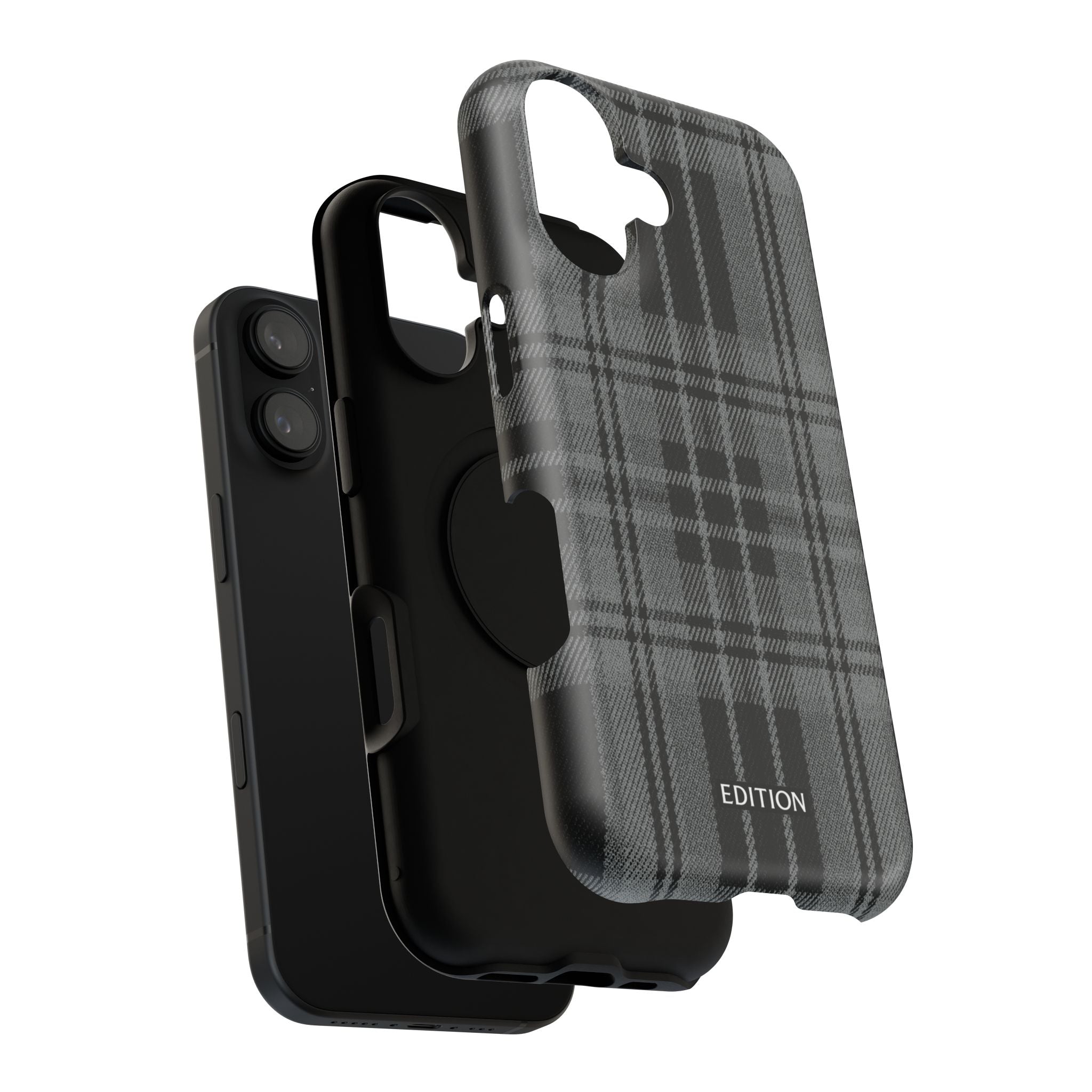 Black Plaid Case
