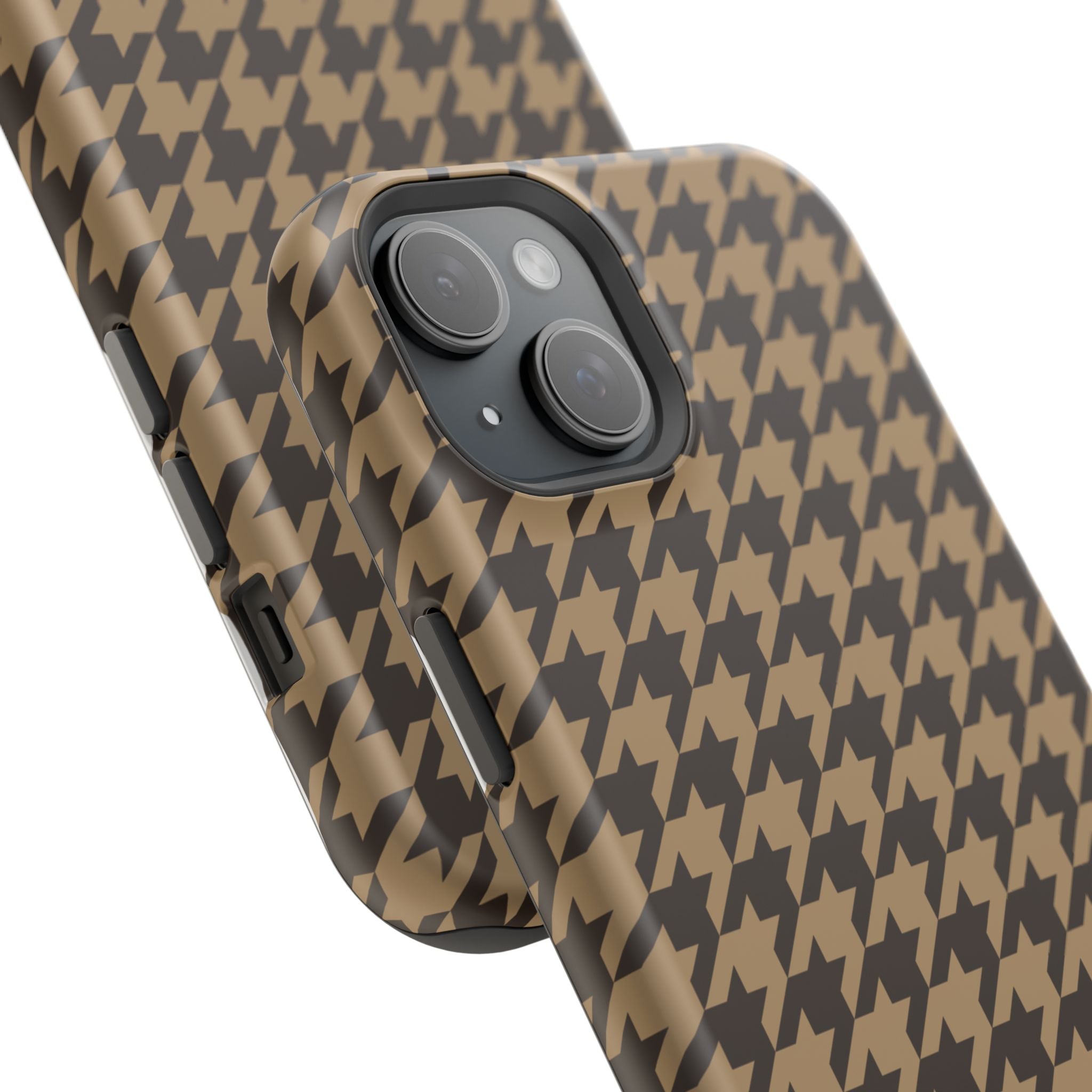 Chocolate Chip Cookie Houndstooth Case