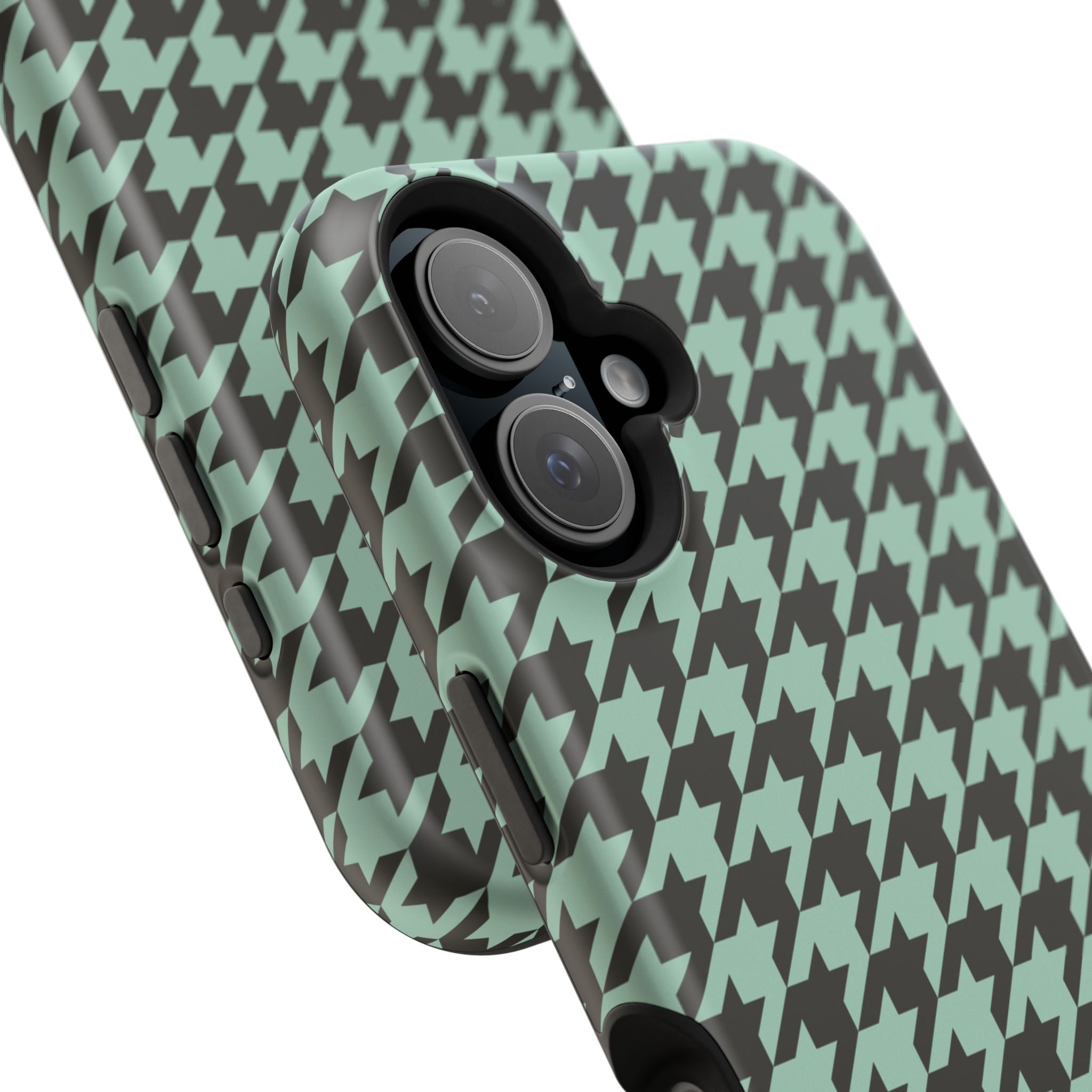 Mint Chip Houndstooth Case