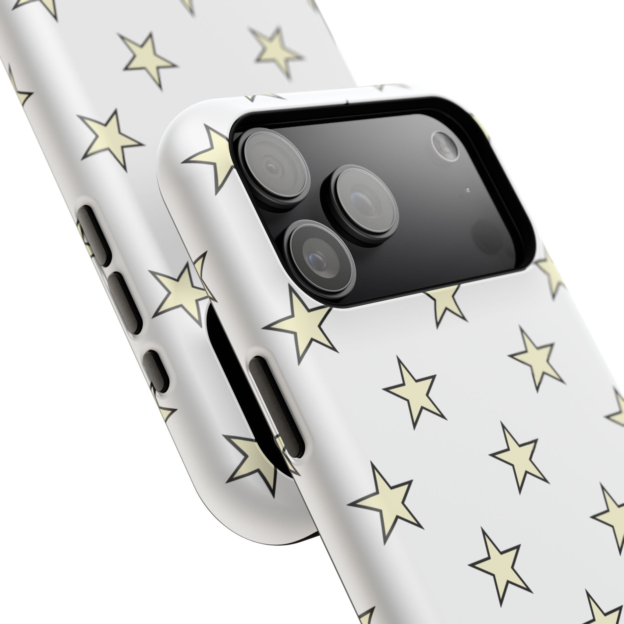 Yellow and White Star Case