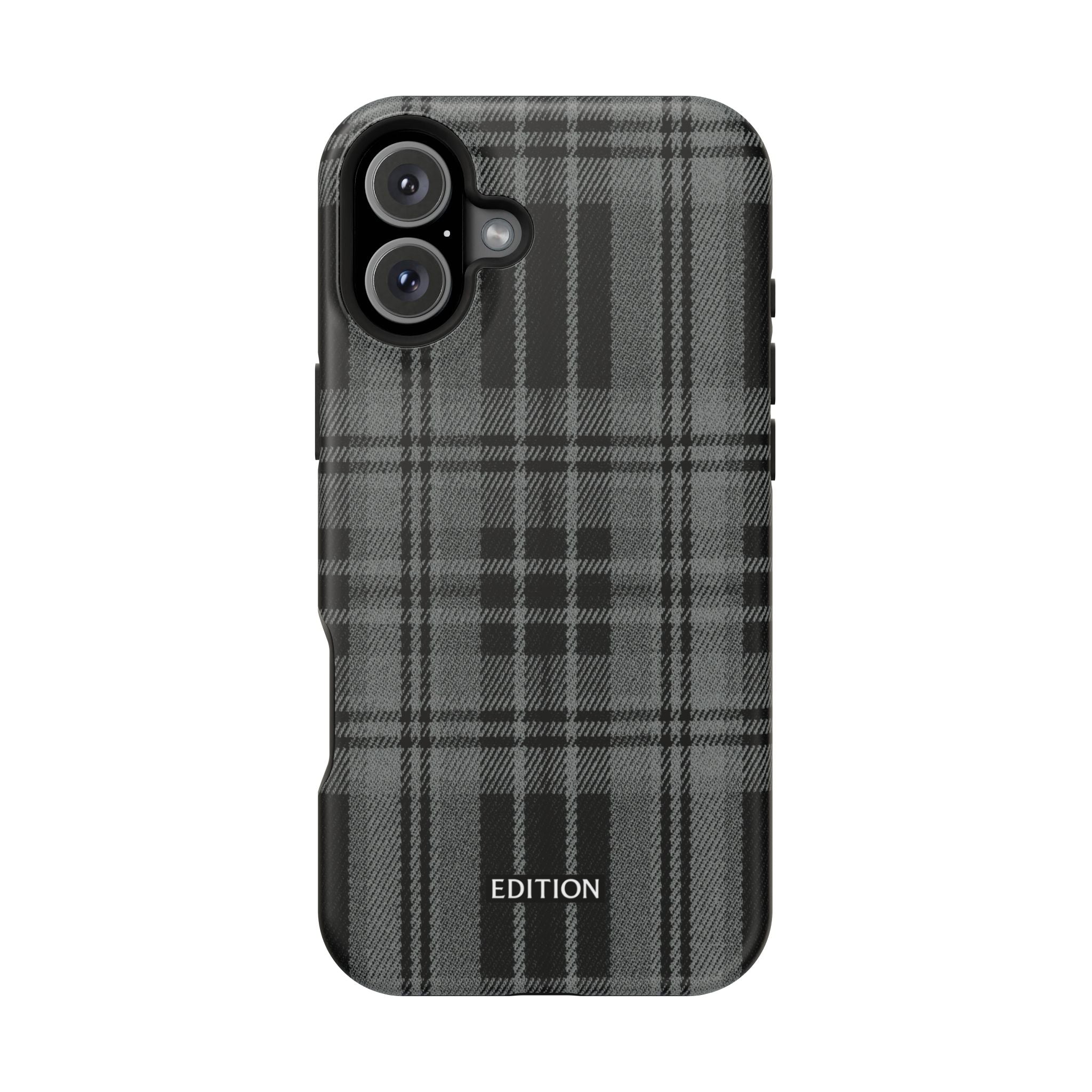 Black Plaid Case