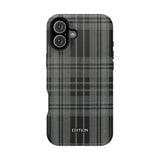 Black Plaid Case