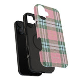 Baby Pink Plaid Case
