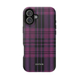 Black and Pink Plaid Case