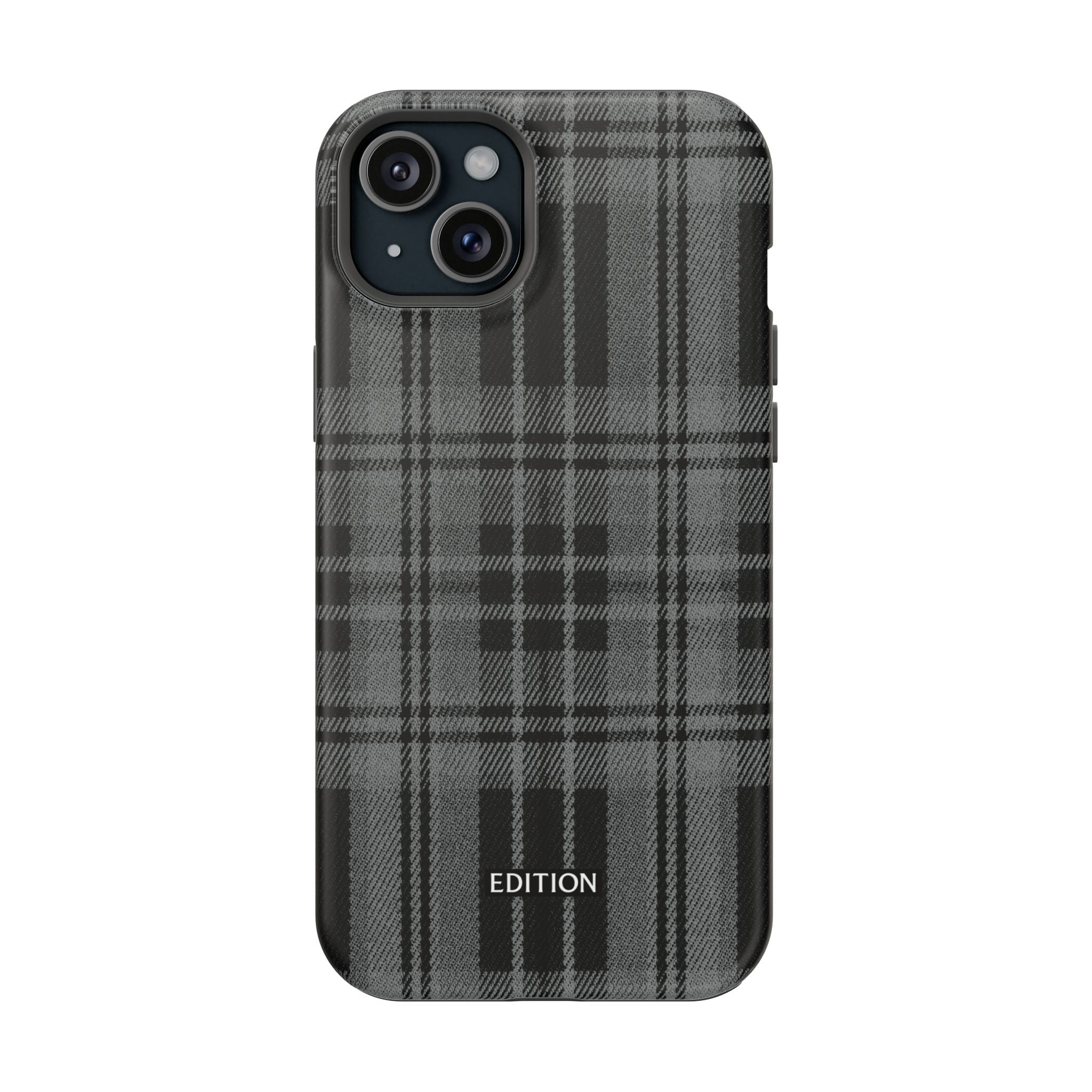 Black Plaid Case