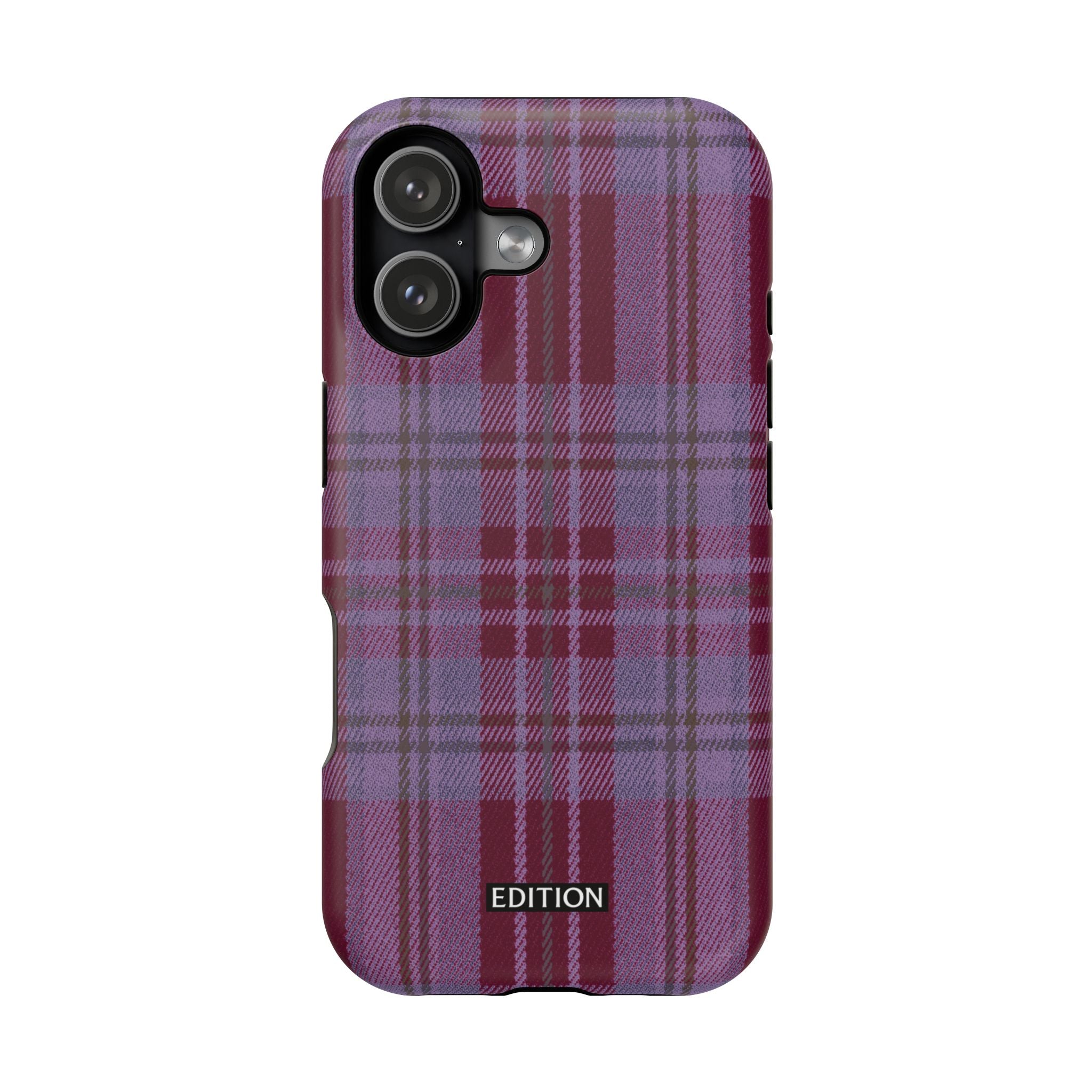 Magenta Plaid Case