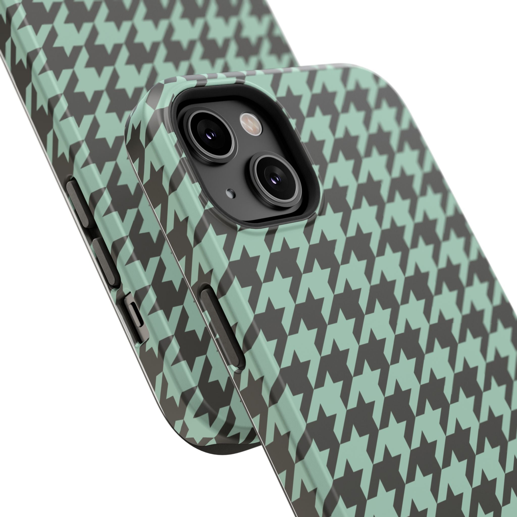 Mint Chip Houndstooth Case