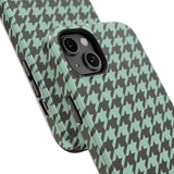 Mint Chip Houndstooth Case