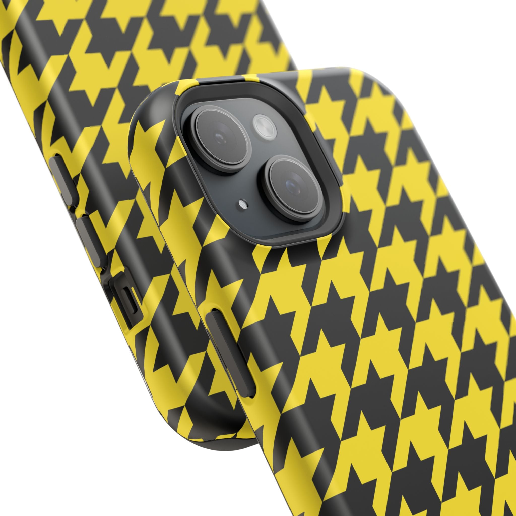 Yellow Houndstooth Case