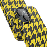 Yellow Houndstooth Case