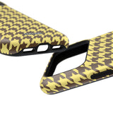 Banana Split Houndstooth Case