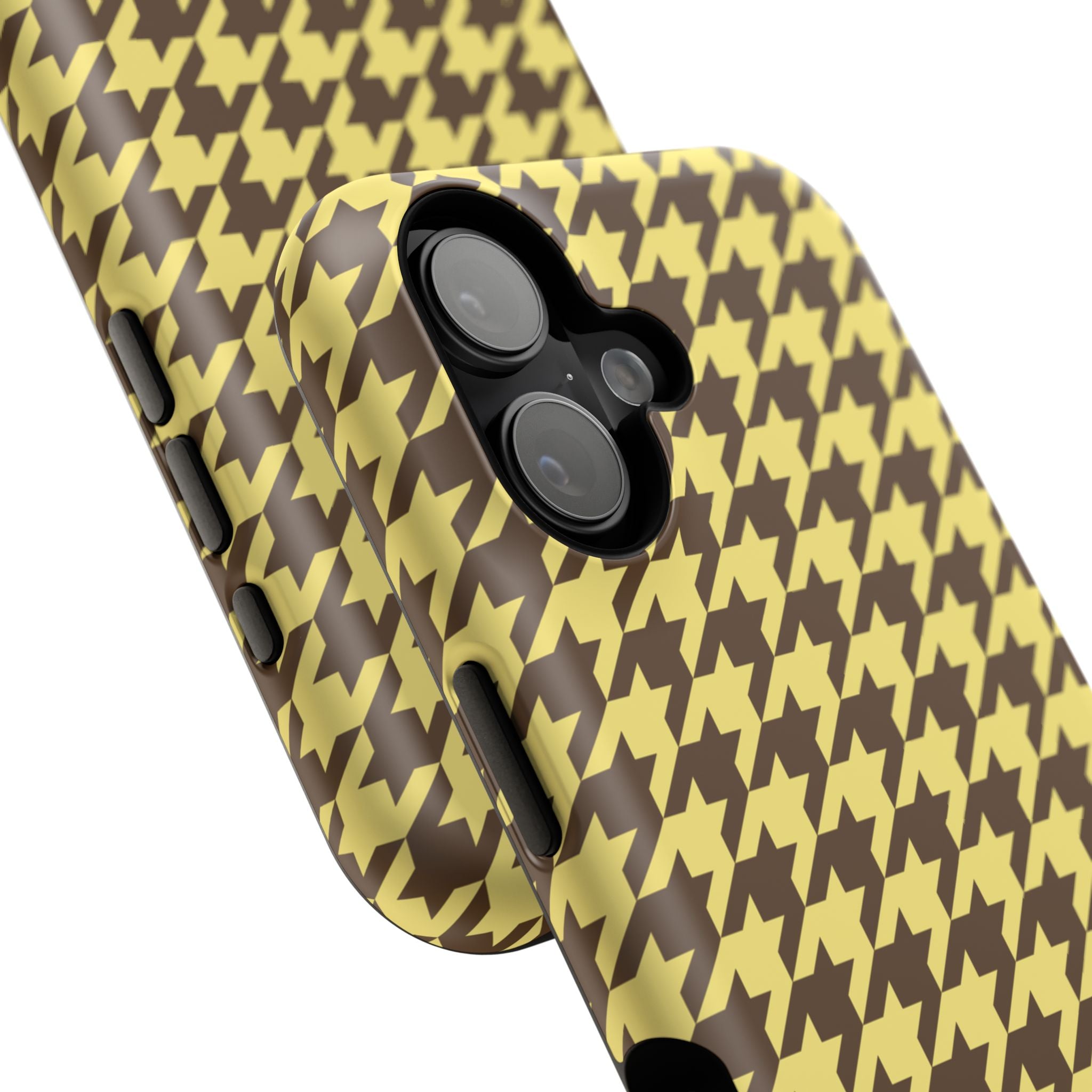 Banana Split Houndstooth Case