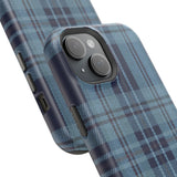 Navy Plaid Case