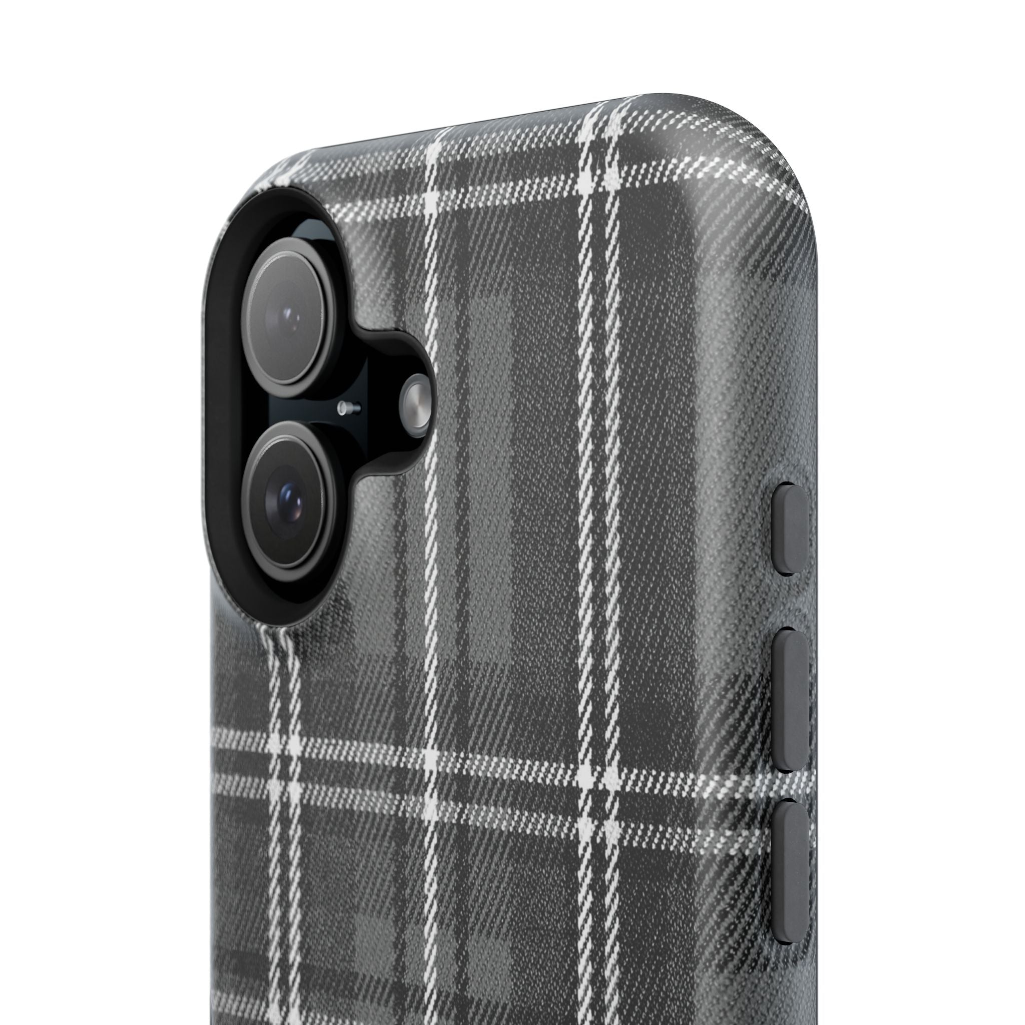 Grey Plaid Case