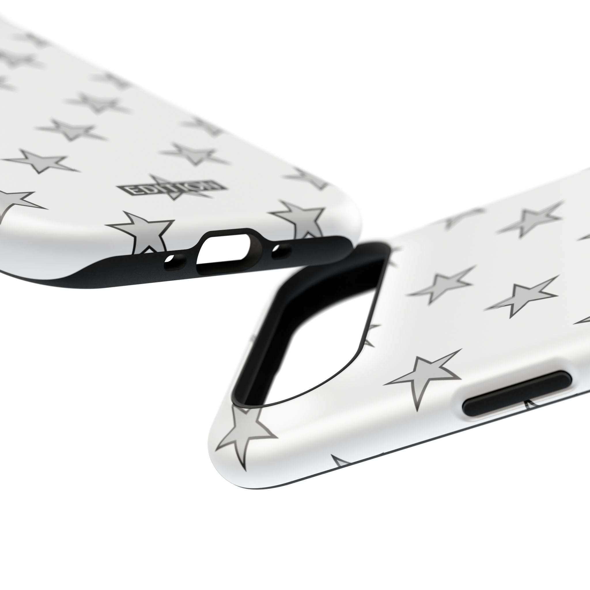 Grey and White Star Case