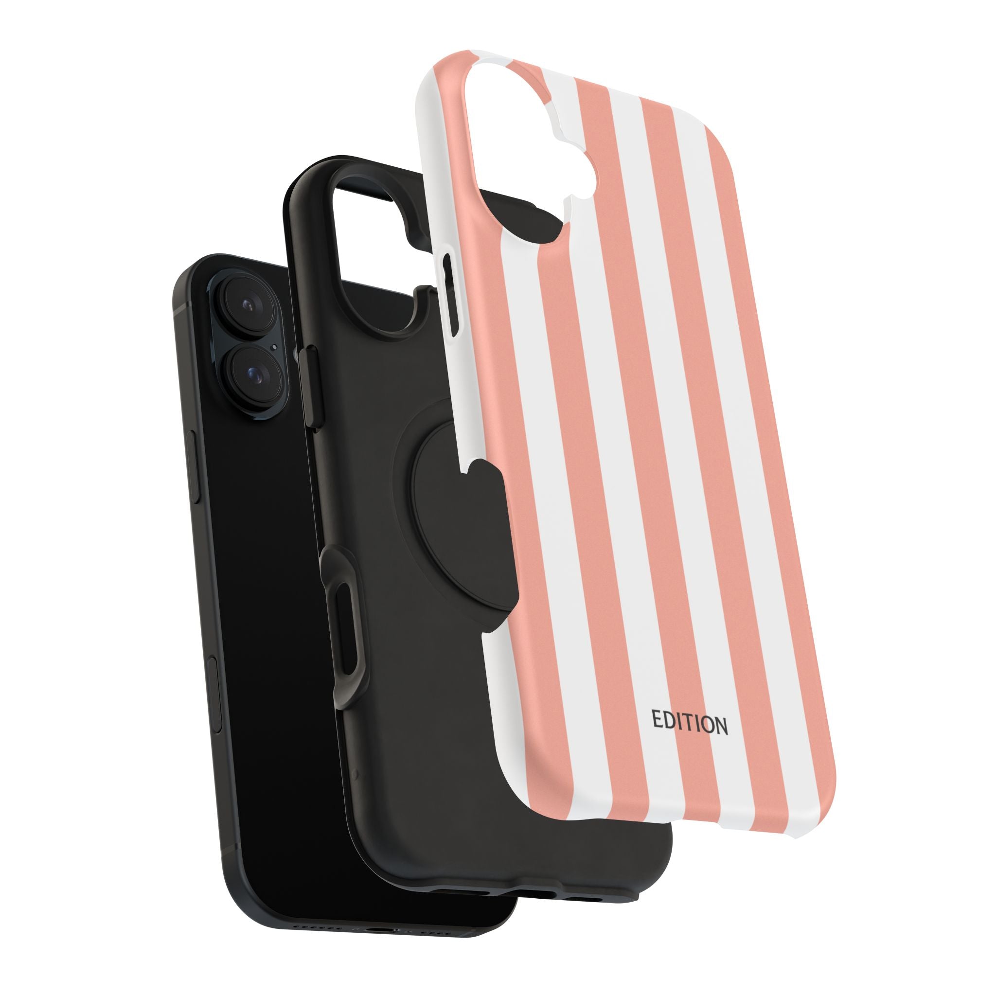Peach Beach Stripe Case