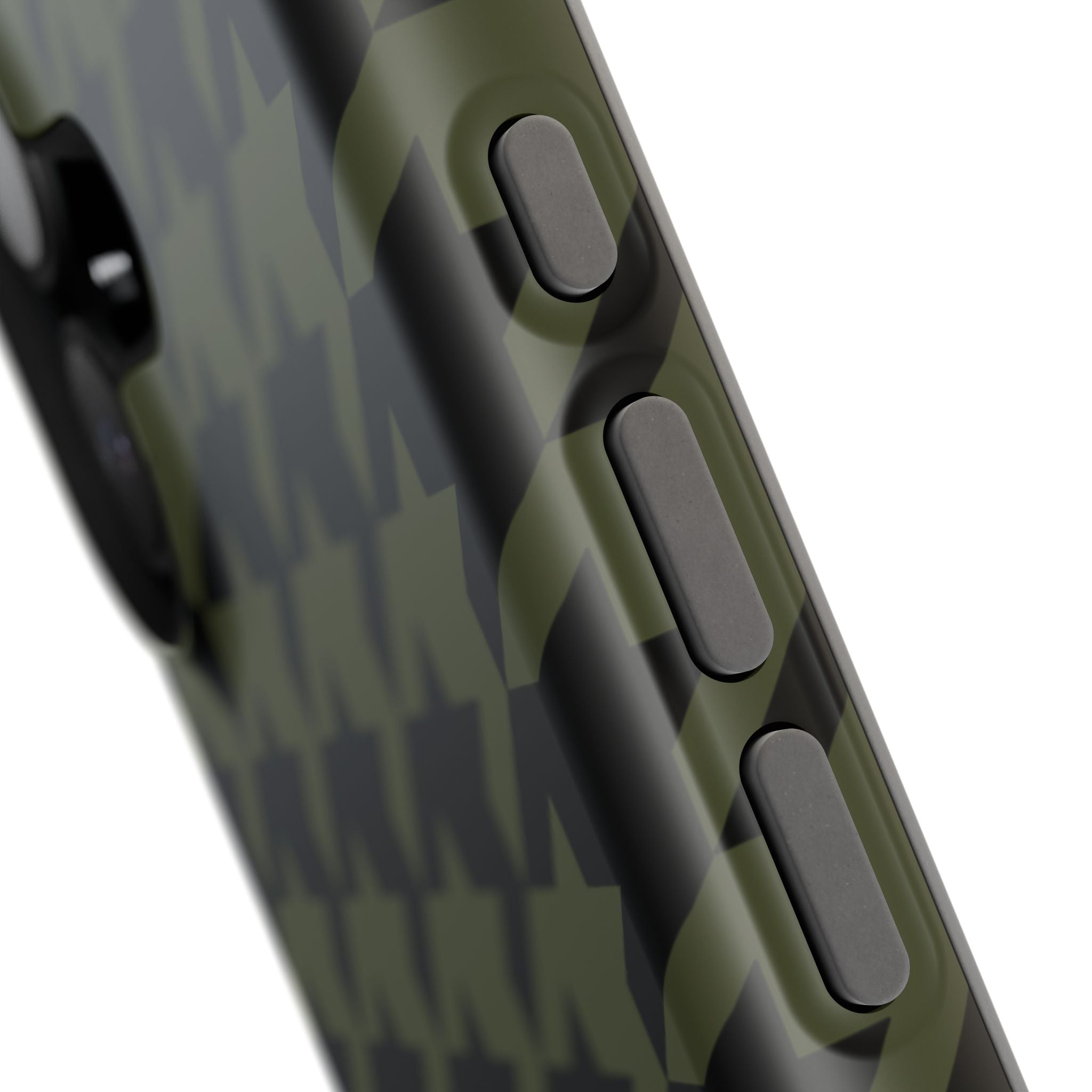 Army Green Houndstooth Case