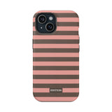 Peach Stripe Case