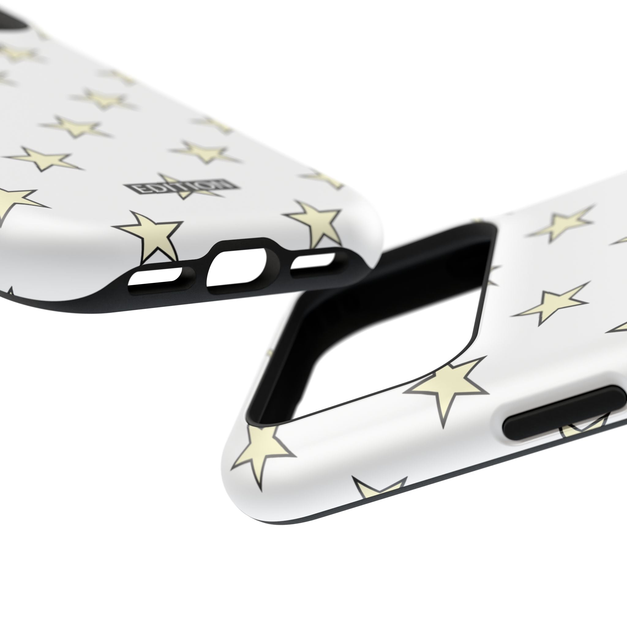 Yellow and White Star Case