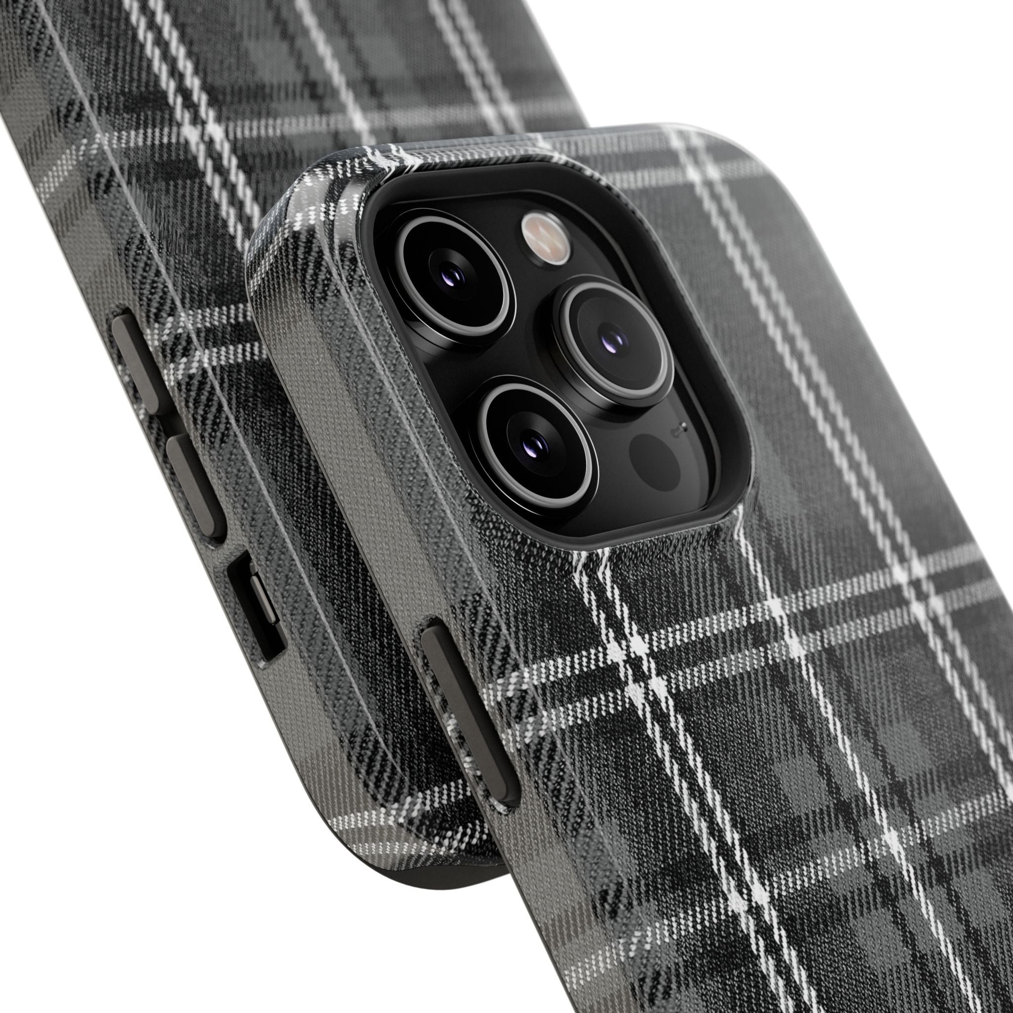 Grey Plaid Case
