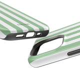 Green Beach Stripe Case