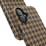 Chocolate Chip Cookie Houndstooth Case