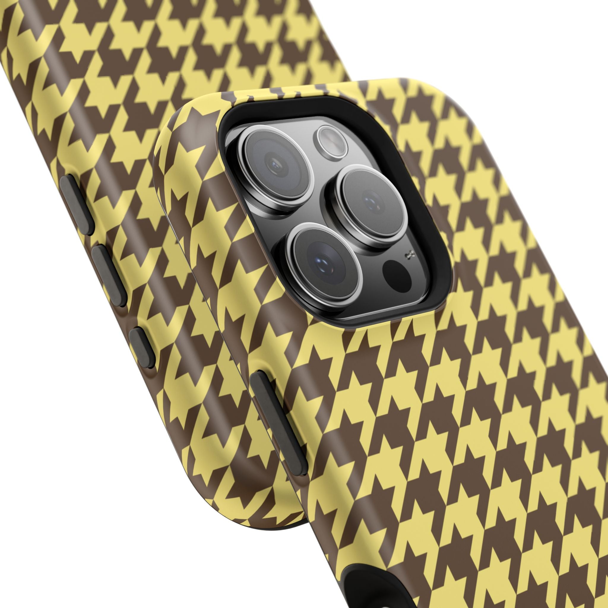 Banana Split Houndstooth Case