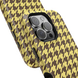 Banana Split Houndstooth Case
